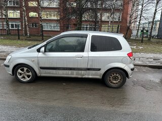 2005 Hyundai Getz I, серебристый, 195000 рублей, вид 4