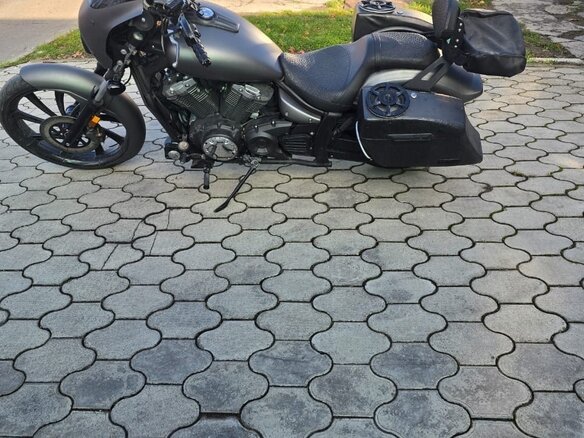 2014 Yamaha XVS1300, серый, 1200000 рублей - вид 5