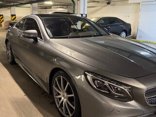 2015 Mercedes-Benz S-Класс 500 VI (W222, C217), серый, 8200000 рублей, вид 1
