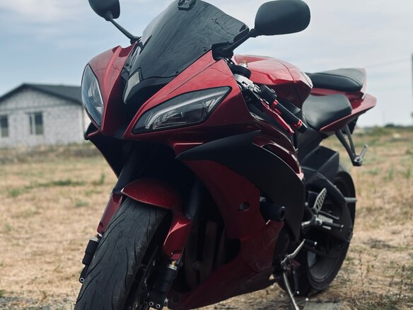 2008 Yamaha YZF-R6, красный, 800000 рублей - вид 7