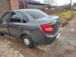 2015 Lada (ВАЗ) Granta I, серебристый, 350000 рублей, вид 5