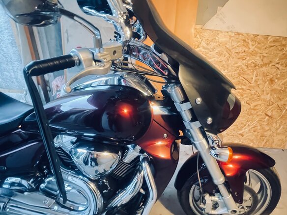 2007 Suzuki Boulevard M109R, пурпурный, 850000 рублей - вид 1