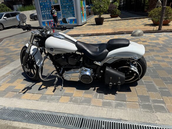 2015 Harley-Davidson Breakout, белый, 1800000 рублей - вид 6