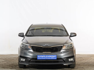 2016 Kia Rio III Рестайлинг, серый, 1199000 рублей, вид 2