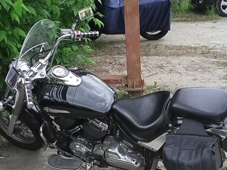 2007 Yamaha XVS650 Drag Star, чёрный, 570000 рублей, вид 4