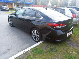 2018 Hyundai Sonata VII (LF) Рестайлинг, чёрный, 1600000 рублей, вид 2