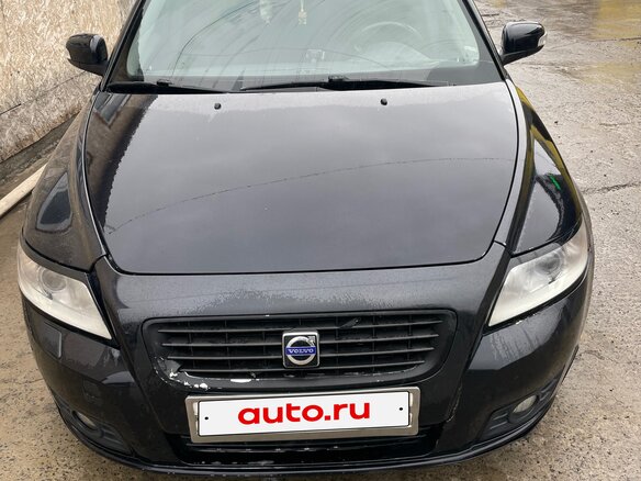 2008 Volvo S40 II Рестайлинг, чёрный, 500000 рублей