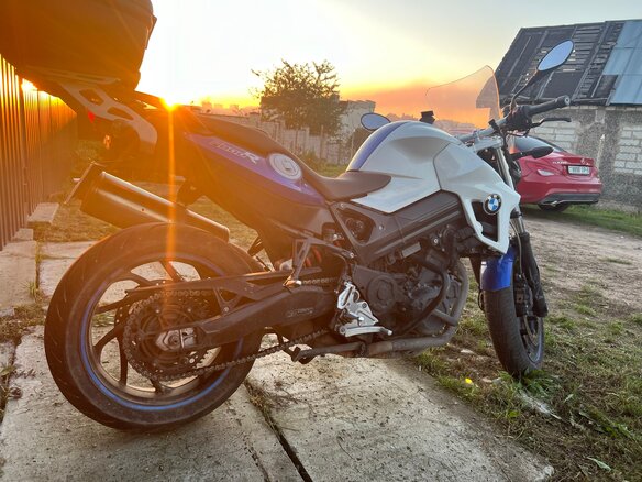 2014 BMW F 800 R, синий, 621000 рублей - вид 3