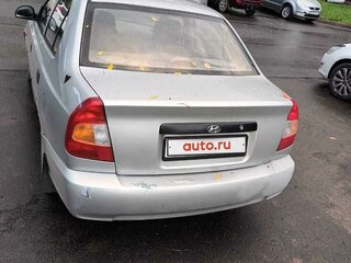 2007 Hyundai Accent ТагАЗ II, серебристый, 320000 рублей, вид 3