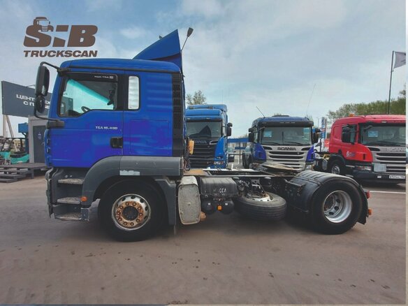 2007 MAN TGA, синий - вид 5