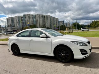 2011 Mazda 6 II (GH) Рестайлинг, белый, 1325000 рублей, вид 2