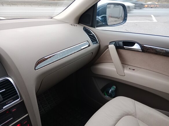 2014 Audi Q7 I (4L) Рестайлинг, синий, 3350000 рублей - вид 21