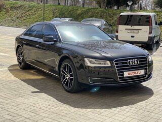 2014 Audi A8 Long III (D4) Рестайлинг, чёрный, 3181154 рублей, вид 2