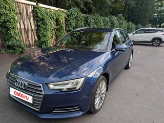 2017 Audi A4 V (B9), синий, 2080000 рублей, вид 1