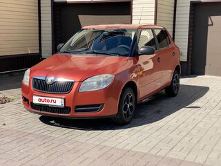 2009 Skoda Fabia II, оранжевый, 350000 рублей, вид 1