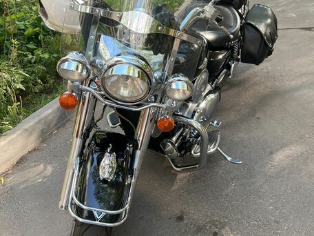 2003 Kawasaki VN1600 Vulcan, чёрный, 750000 рублей, вид 2