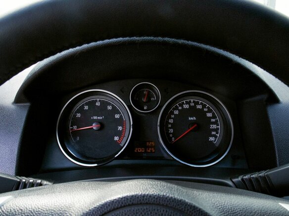 2010 Opel Astra H Рестайлинг, синий, 387000 рублей - вид 8