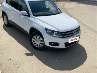2014 Volkswagen Tiguan I Рестайлинг, белый, 1080000 рублей, вид 2