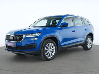 2022 Skoda Kodiaq I Рестайлинг, синий, 3550000 рублей, вид 2