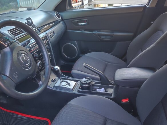 2008 Mazda 3 I (BK) Рестайлинг, красный, 600000 рублей - вид 19