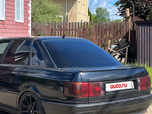1991 Audi 80 IV (B3), чёрный - вид 6