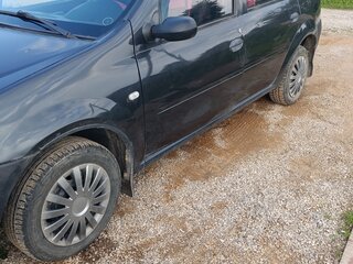 2009 Renault Logan I, чёрный, 320000 рублей, вид 4