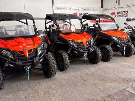 2025 CFMoto ZFORCE 550 EX, красный, 1000000 рублей, вид 4