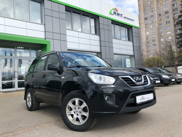 2014 Chery Tiggo (T11) I Рестайлинг (FL), чёрный