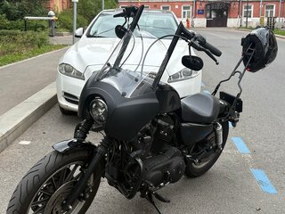 2007 Harley-Davidson Sportster 883, чёрный, 500000 рублей, вид 1