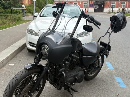 2007 Harley-Davidson Sportster 883, чёрный, 500000 рублей, вид 1