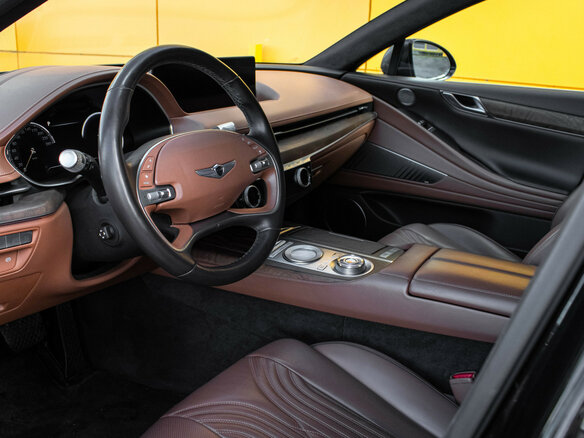 2021 Genesis G80 II, чёрный - вид 11