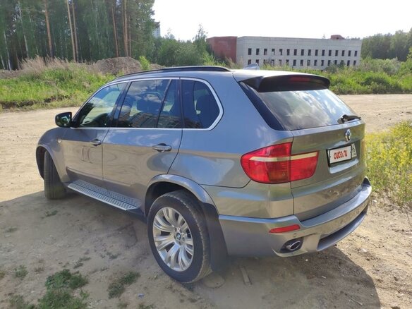 2007 BMW X5 3.0sd II (E70), серый, 2200000 рублей - вид 6