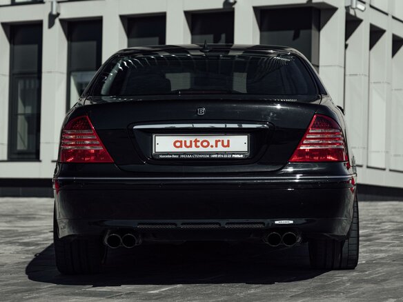 2004 Mercedes-Benz S-Класс 500 Long IV (W220) Рестайлинг, чёрный - вид 16