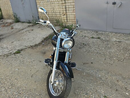 1998 Kawasaki VN1500 Vulcan, чёрный, 650000 рублей, вид 4