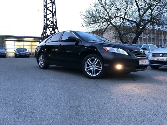 2006 Toyota Camry VI (XV40), чёрный, 800000 рублей - вид 1