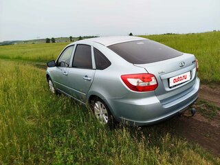2015 Lada (ВАЗ) Granta I, голубой, 325000 рублей, вид 5