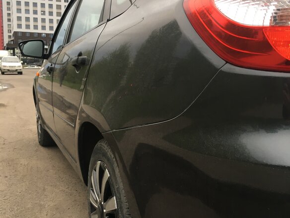 2016 Lada (ВАЗ) Granta I, серый, 400000 рублей - вид 10