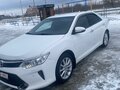 2017 Toyota Camry VII (XV50) Рестайлинг, белый, 2100000 рублей - вид 1