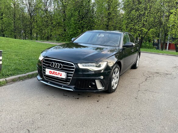 2011 Audi A6 IV (C7), чёрный