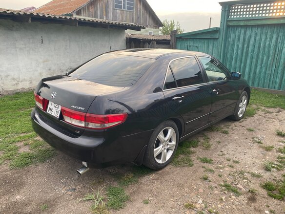 2003 Honda Accord US Market VII, чёрный, 650000 рублей - вид 3