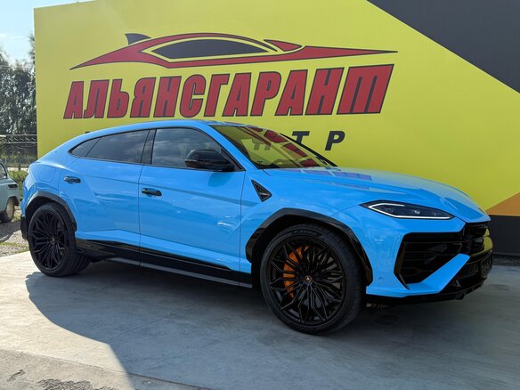 2025 Lamborghini Urus SE I Рестайлинг, голубой - вид 5
