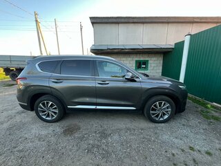 2019 Hyundai Santa Fe IV, серый, 3500000 рублей, вид 2