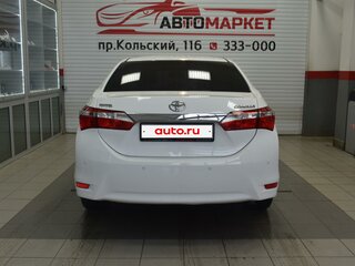 2013 Toyota Corolla XI (E160, E170, E180), белый, 1250000 рублей, вид 5