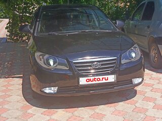 2008 Hyundai Elantra IV (HD), чёрный, 530000 рублей, вид 1
