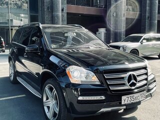 2011 Mercedes-Benz GL-Класс 550 I (X164) Рестайлинг, чёрный, 2100000 рублей, вид 4
