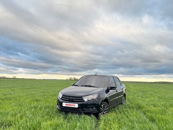 2022 Lada (ВАЗ) Granta Euro-2 I Рестайлинг, чёрный, 900000 рублей - вид 8