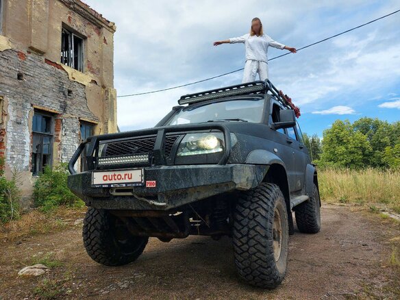 2010 УАЗ Патриот 31631 I, чёрный - вид 4