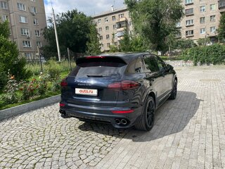 2015 Porsche Cayenne Turbo II Рестайлинг (958), синий, 5000000 рублей, вид 3