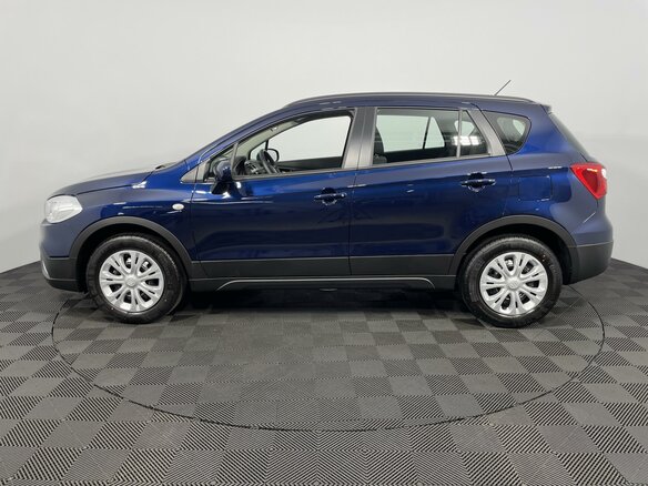 2021 Suzuki SX4 II (S-Cross) Рестайлинг, синий - вид 4