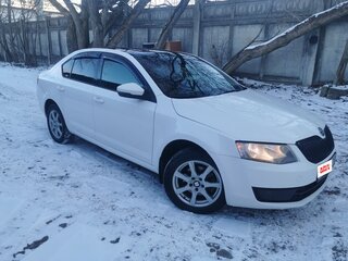 2014 Skoda Octavia III (A7), белый, 1100000 рублей, вид 1
